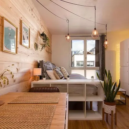 Chailloud - Modern 2pax - Lively Area - Tv Wifi * Σαμονί